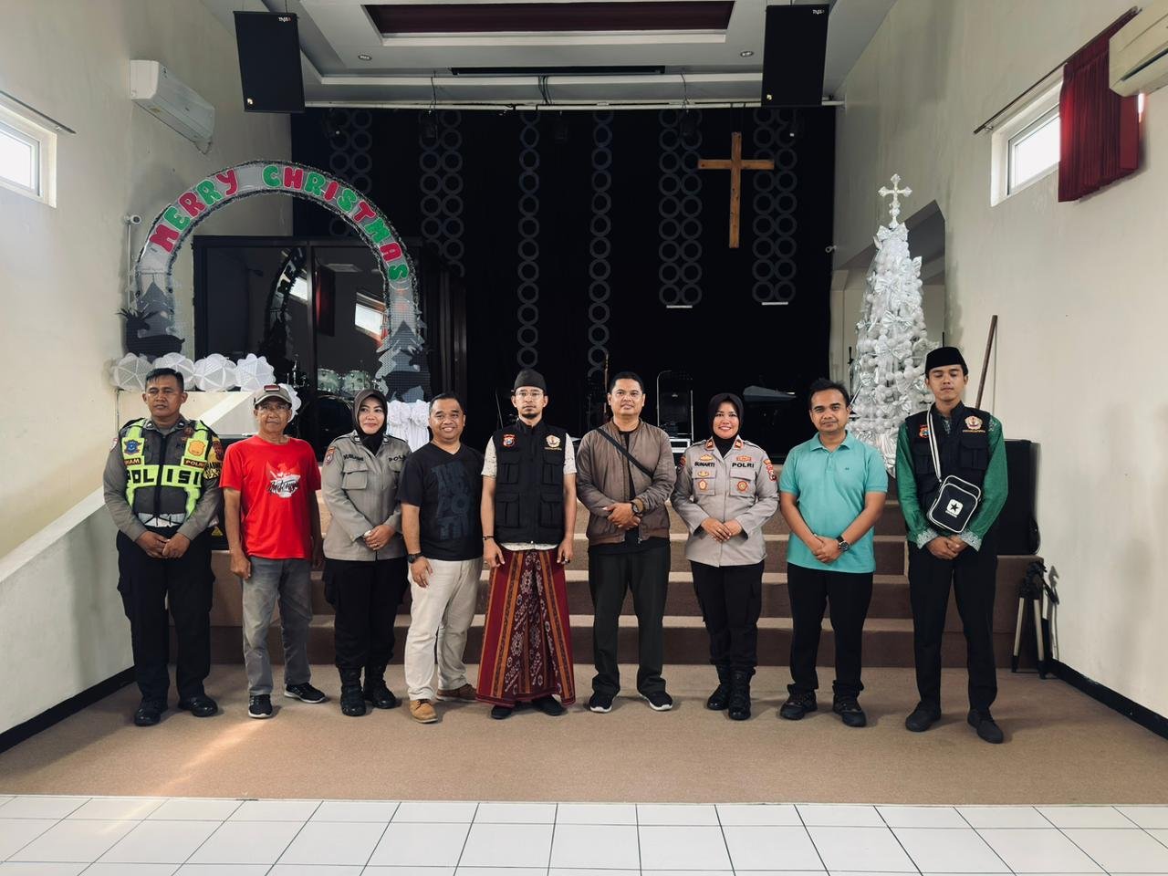 Polres Pasuruan Gelar Sambang Gereja Jelang Natal 2025, Perkuat Tolera