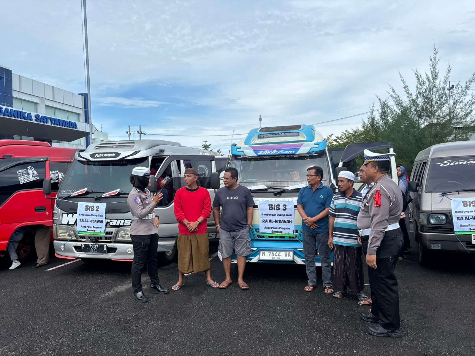 Satlantas Polres Sumenep Gelar Polantas Menyapa Berikan Teguran Humani