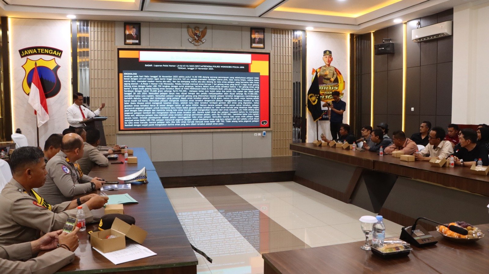 Press Release Akhir Tahun 2025, Polres Wonosobo Tegaskan Komitmen “t