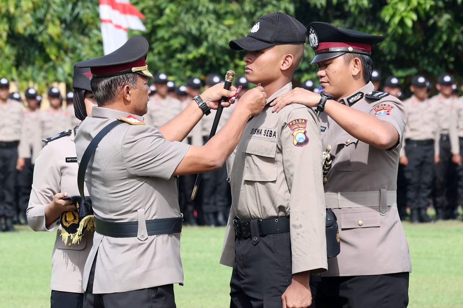 Kapolda Jatim Buka Pendidikan Bintara Polri Sampaikan Pesan Tegas Jaga