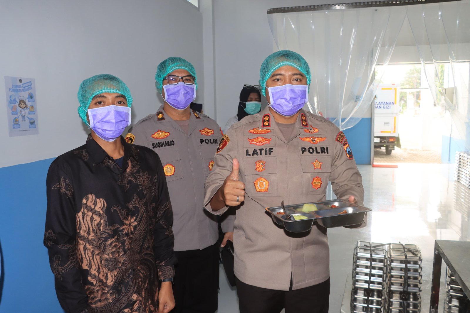 Polres Probolinggo Pastikan Pendistribusian Mbg Aman Dan Tepat Sasaran