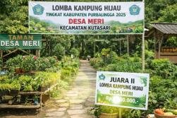 Desa Meri Raih Prestasi Dalam Lomba Kampung Hijau Kabupaten Purbalingg