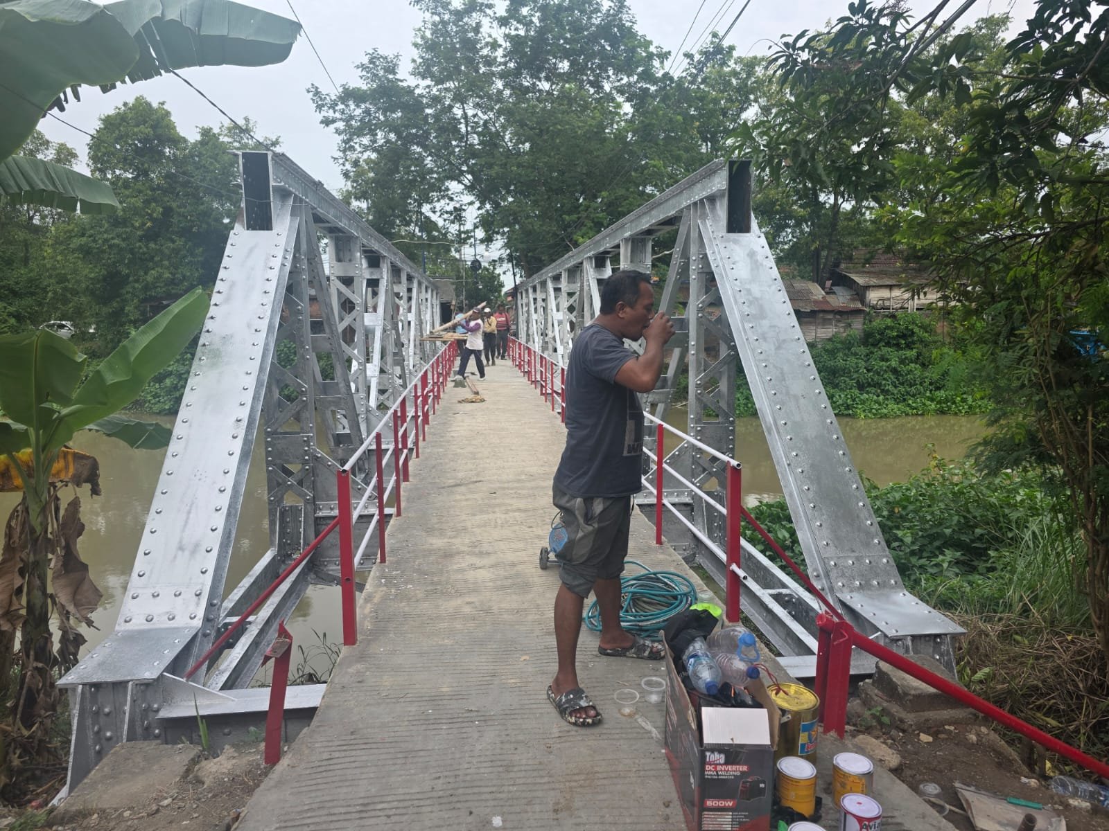 Tindak Lanjuti Arahan Kapolri Polres Demak Bangun Jembatan Presisi