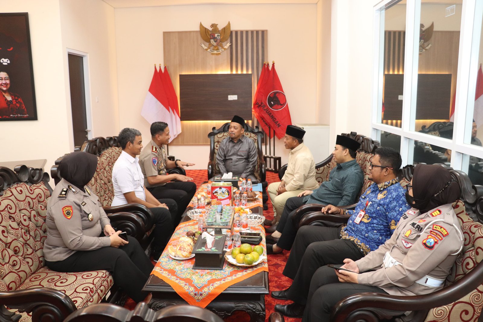 Kapolres Sumenep Jalin Silaturahmi Dengan Bupati Dan Ketua Dprd Siap P