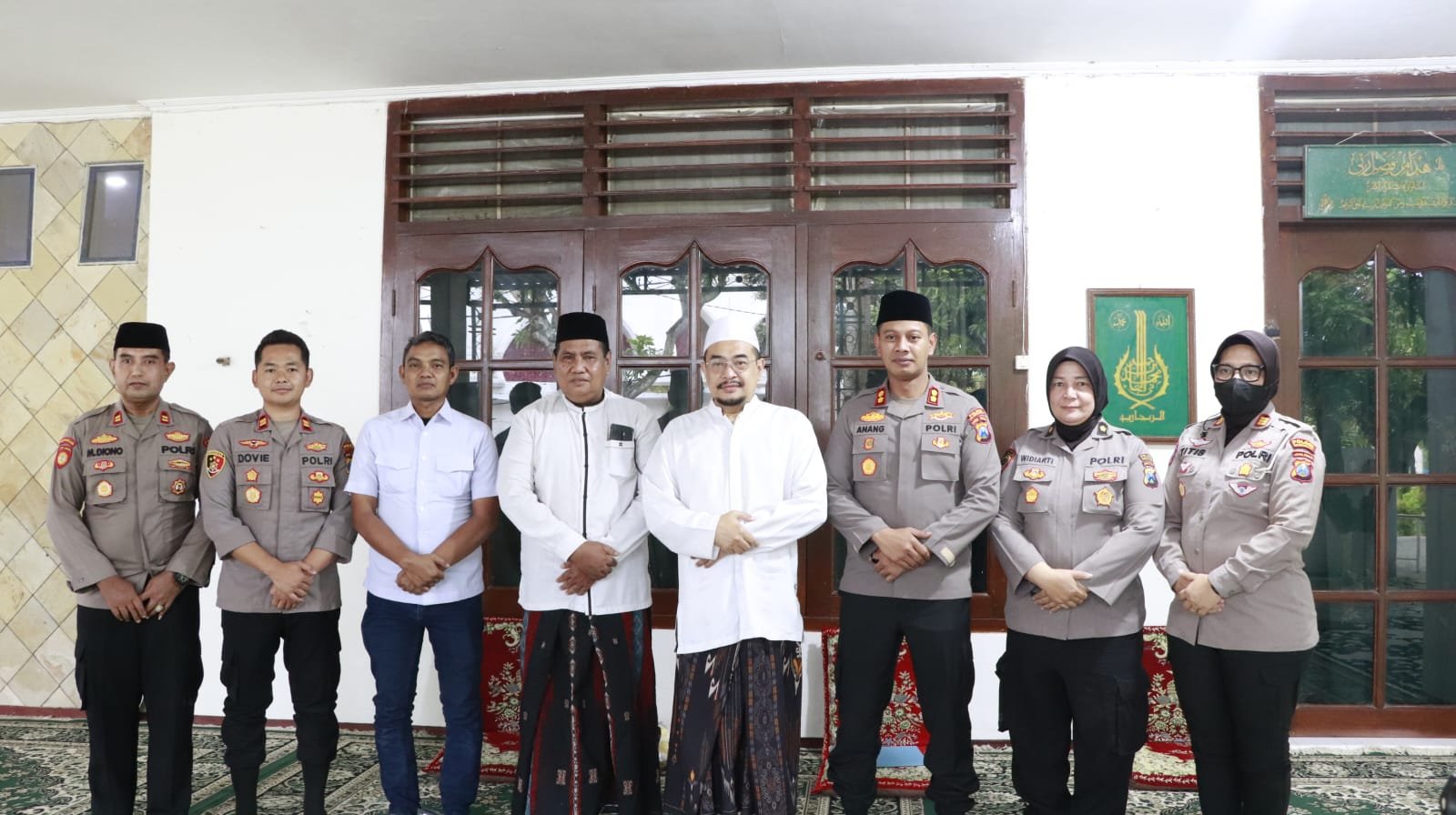 Jalin Silaturahmi Kapolres Sumenep Kunjungi Ponpes Al amien Prenduan