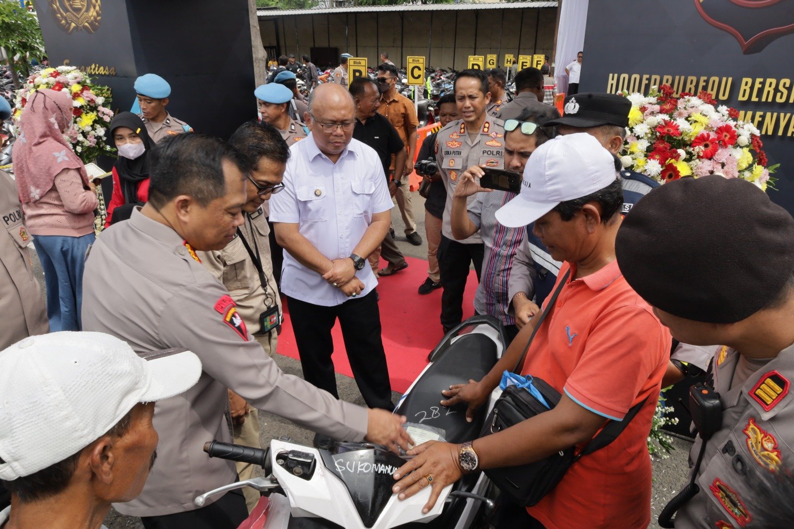 Polrestabes Surabaya Siap Kembalikan 1.050 Unit Hasil Ungkap Curanmor 
