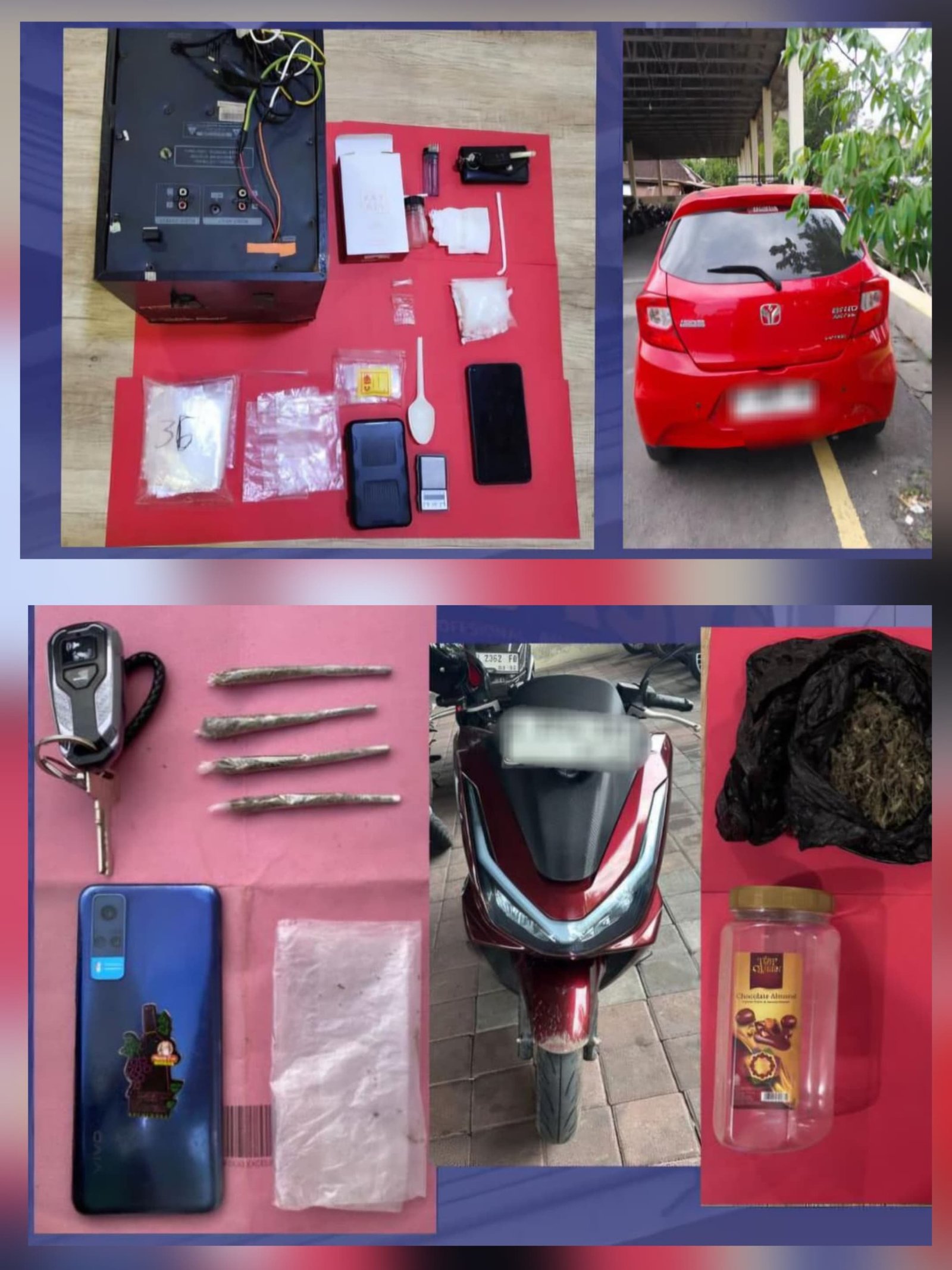 Dua Hari Polres Pasuruan Kota Ungkap Dua Kasus Narkotika Jenis Ganja D