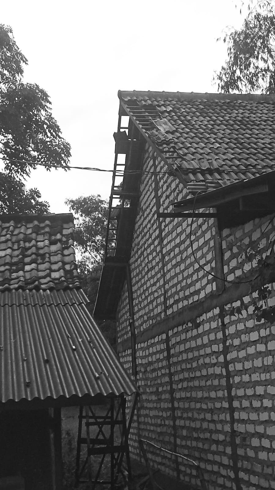 Angin Kencang Terjang Kecamatan Camplong, Warga Sempat Panik