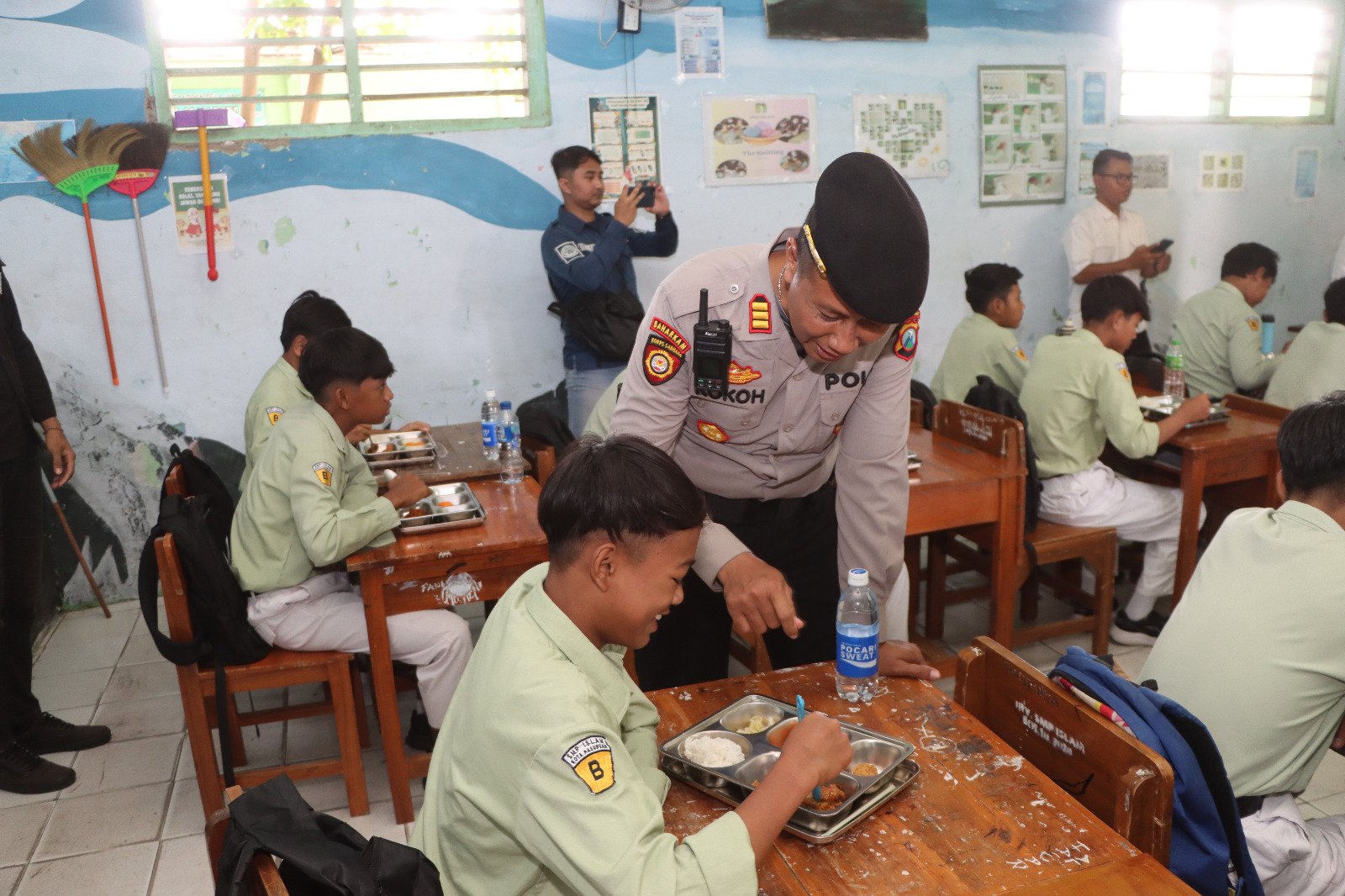 Sppg Polres Pasuruan Kota Layani 1.635 Penerima Manfaat Mbg Di 11 Seko