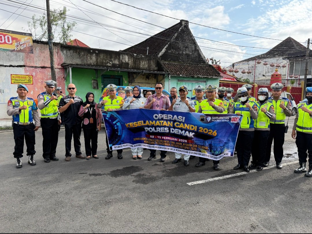 Operasi Keselamatan Candi 2026 Satlantas Polres Demak Fokuskan Edukasi