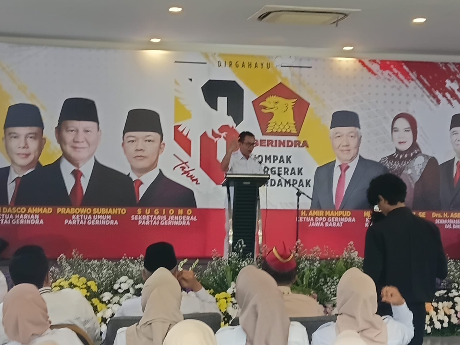 Dpc Gerindra Kbb Komitmen Kawal Program Prabowo Subianto