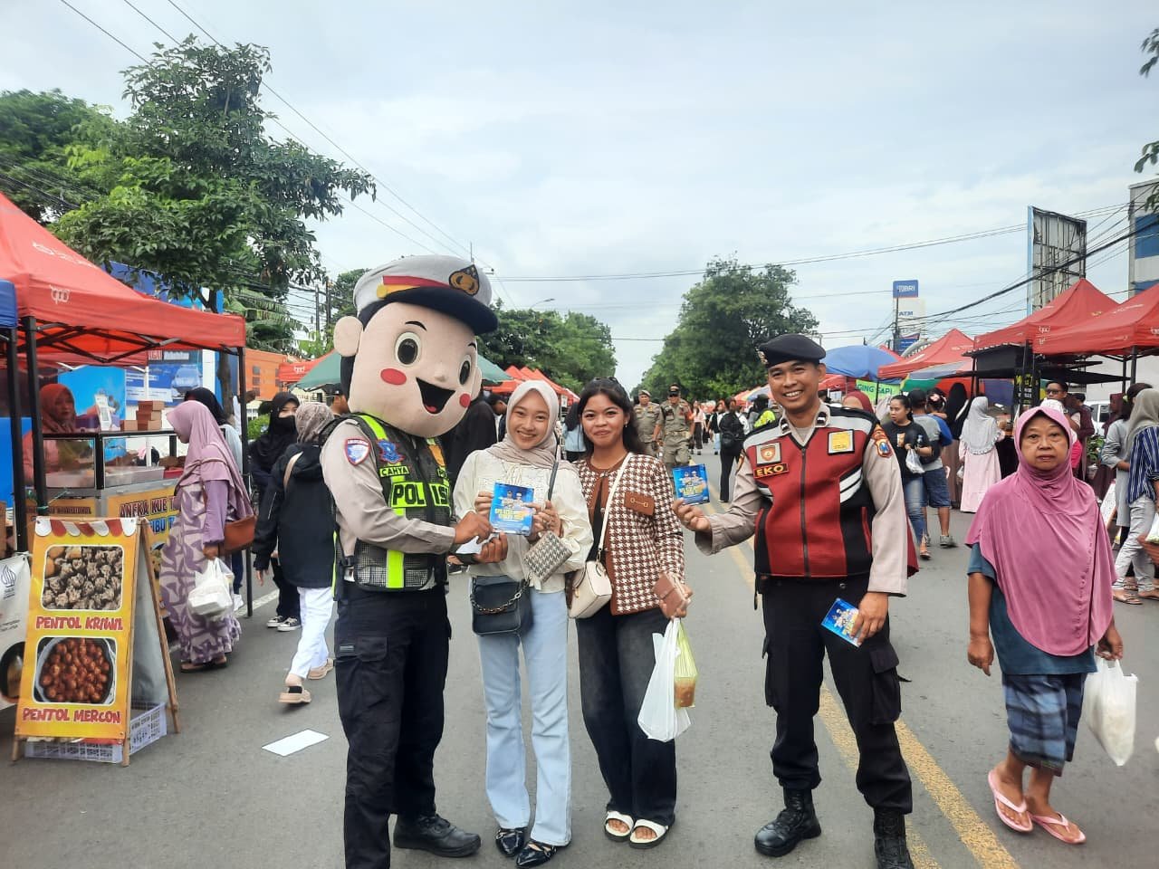Operasi Keselamatan Semeru, Polres Situbondo Sampaikan Pesan Kamseltib
