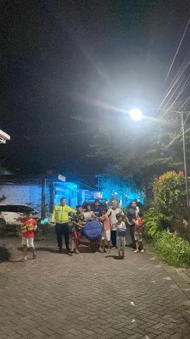 Jaga Kekhusyukan Ramadan, Satlantas Polres Pasuruan Gelar Patroli Sahu