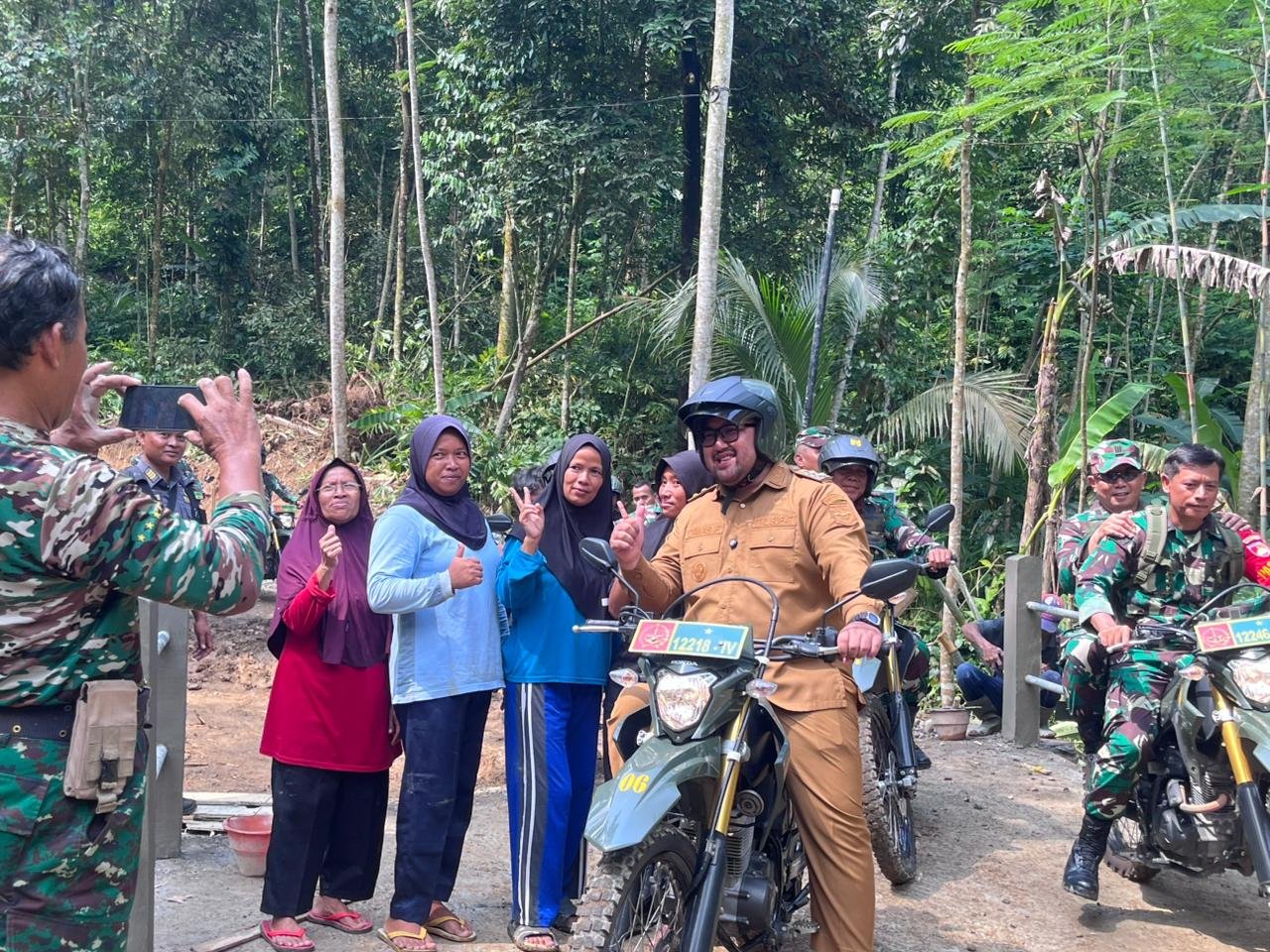 Senyum Warga Krangean Sambut Kedatangan Wakil Bupati Dan Tim Wasev Tmm