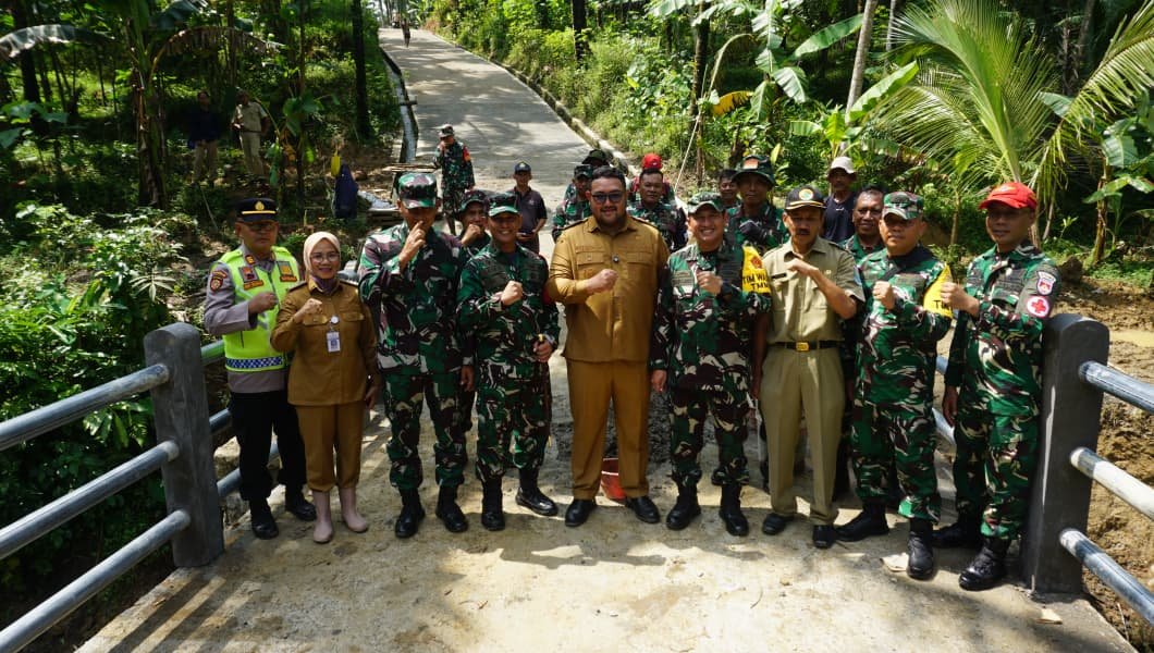 Sinergi Tni Dan Pemkab Purbalingga Perkuat Infrastruktur Lewat Tmmd Re