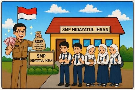 Wali Murid Soroti Dugaan Kejanggalan Pengelolaan Dana BOSP di SMP Hida
