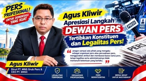 Legalitas Perusahaan dan Profesionalisme Jadi Kunci, Agus Kliwir Dorong Dewan Pers Pembenahan Konstituen